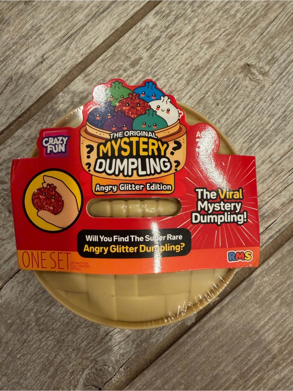 Mystery Dumpling Angry Glitter Edition